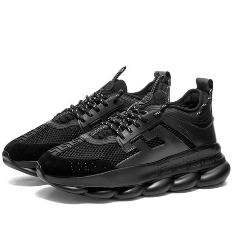 versace chain reaction black and grey|versace chain reaction twill.